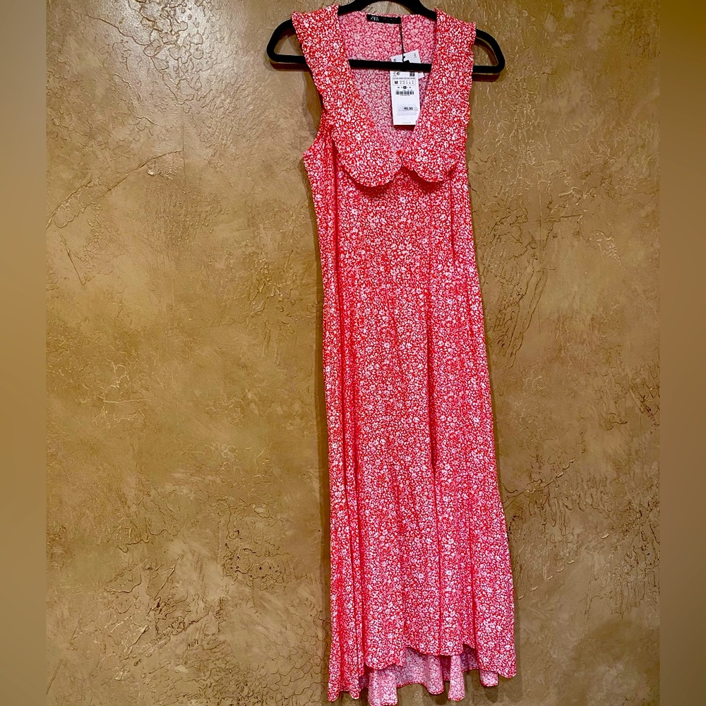 ZARA SLEEVES MAXI DRESS NEW